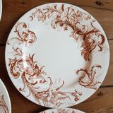 10 Luneville dessert plates
