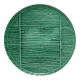 Green ceramic straw effect trivet