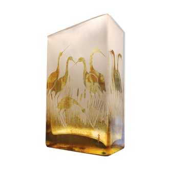 Vase signed Horna