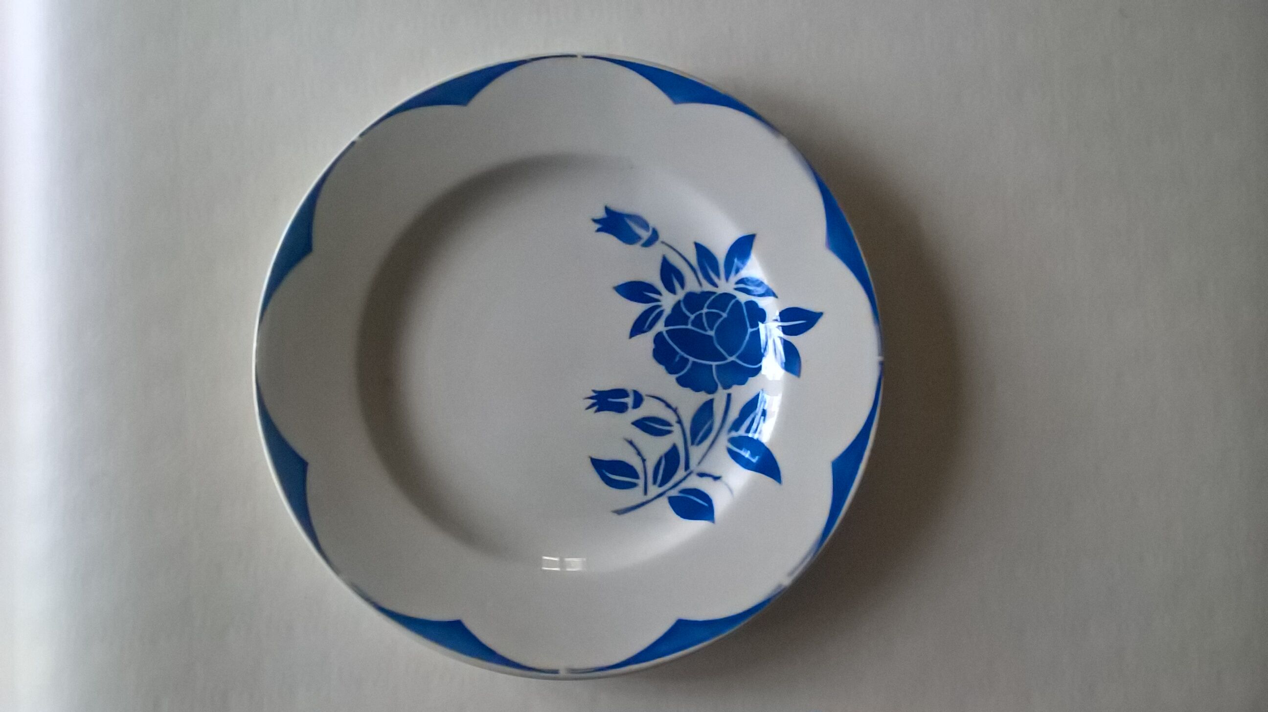 Plate Digoin Sarreguemines Corsica