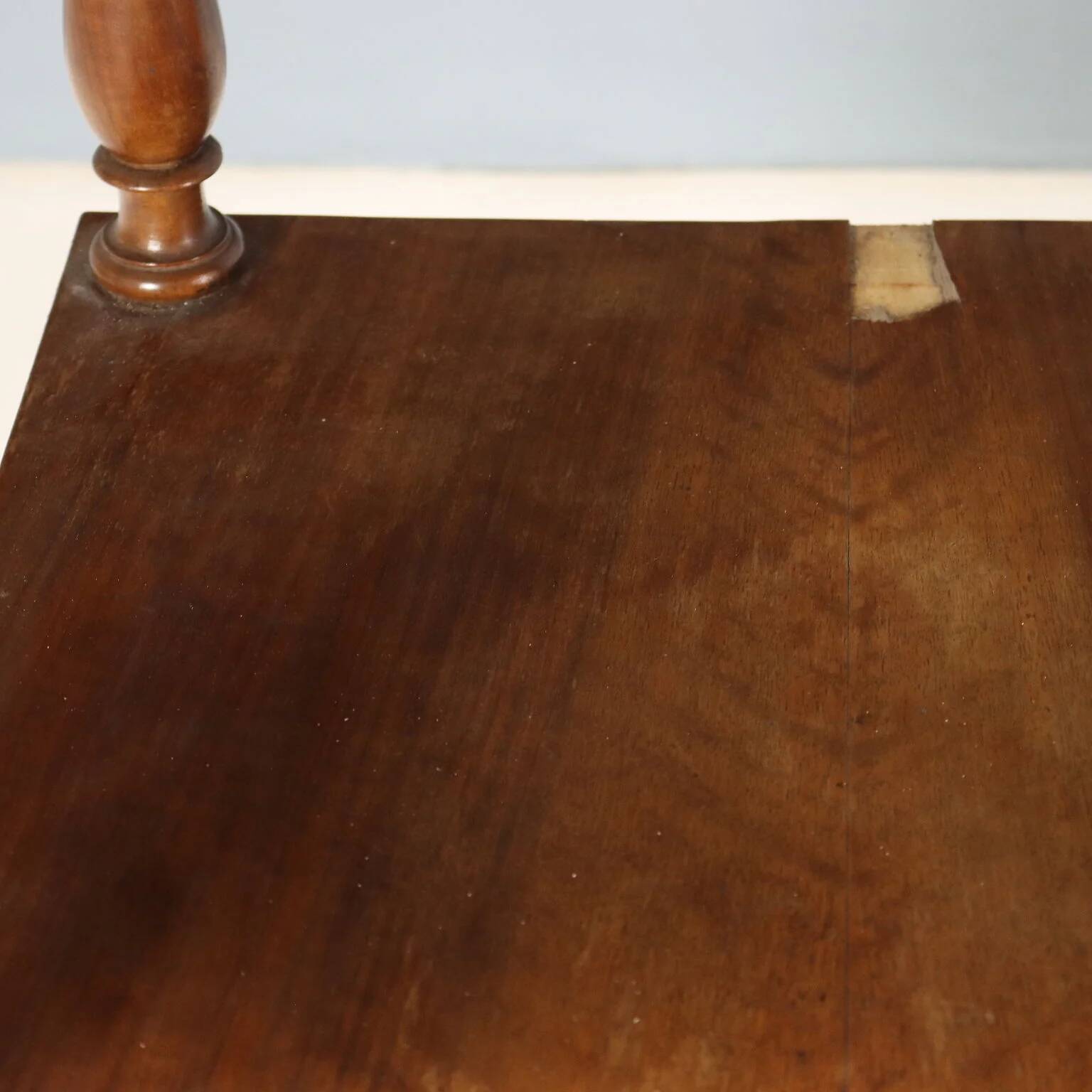 Pair of Louis-Philippe bedside tables in walnut.