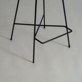 Modernist bar stool attributed to Coen De Vries for Everest
