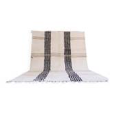 Tapis marocain laine naturelle fait main 2.5x1.5 m