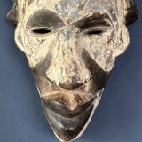Long white mask