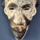 Long white mask