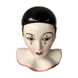 Coquetier and salt shaker Pierrot