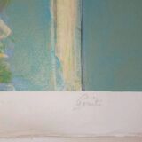Symphony in Blue Gilles Gorriti 1939 2019 Signed lithograph 36/100