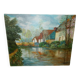 Oil painting on canvas