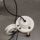 Opaline and porcelain up and down suspension