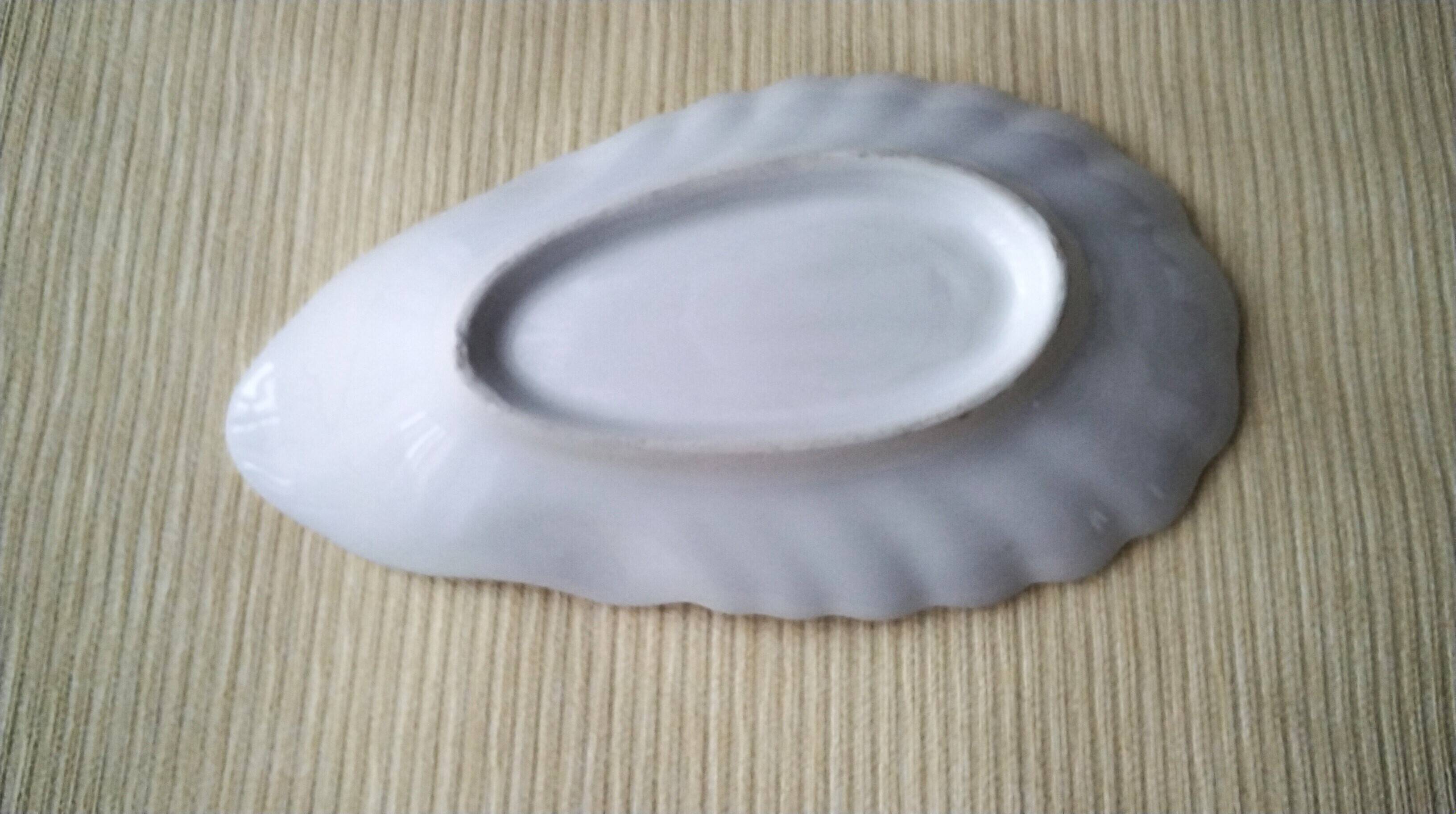 Porcelain dish, catch-all, soap holder, etc.