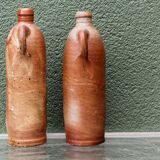 Set of two German stoneware bottles Herzoghthum Nassau Selters.