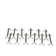Ercuis - Set of 12 silver-plated knife rests in Art Deco style