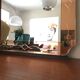 Venetian mirror art deco pink 77x101cm