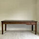 Large 19th century farm table