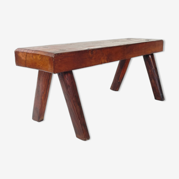Vintage brutalist bench, 1960