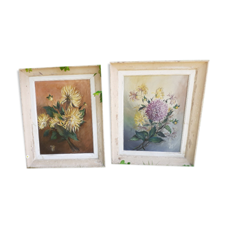 Paintings of flowers