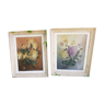 Paintings of flowers