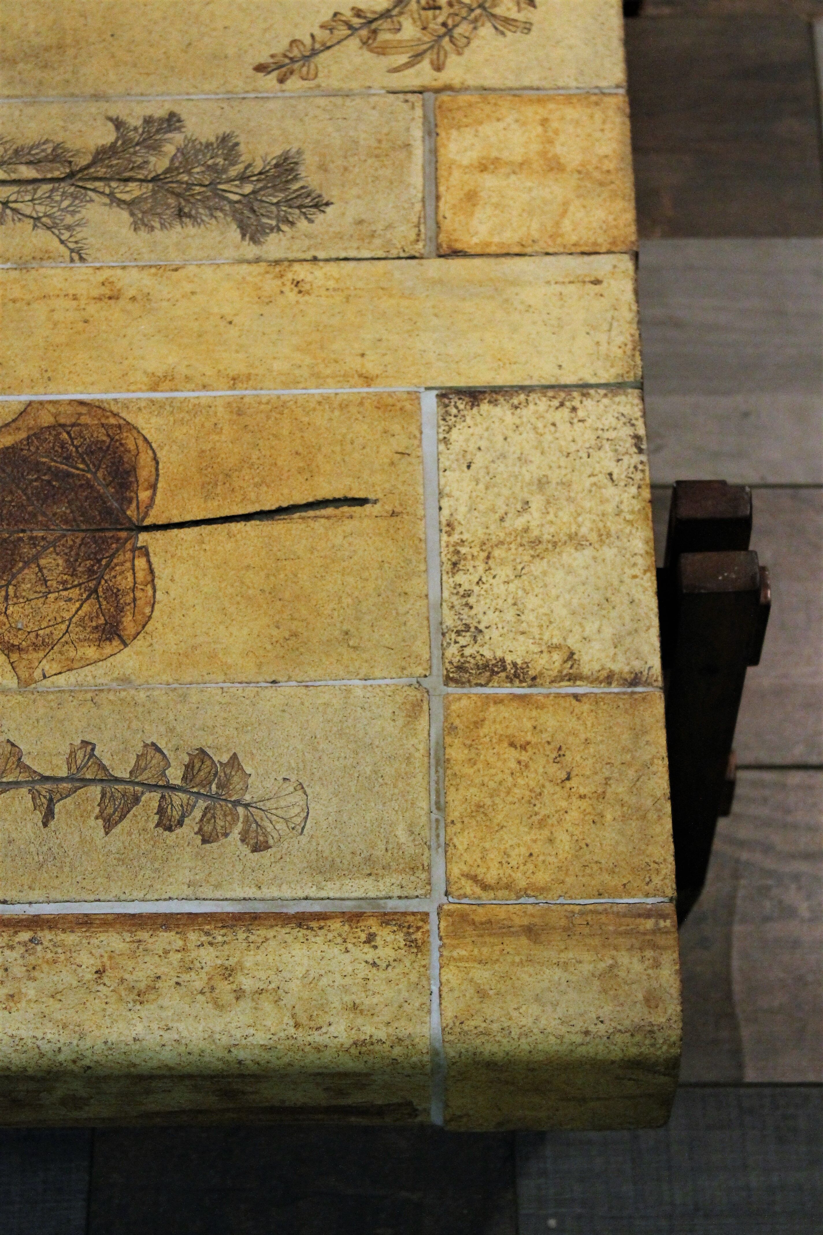 Ceramic coffee table Capron 1960