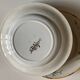 Set of 7 Sarreguemines Bamboo 1880 ironstone plates