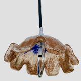 Mazzega Murano glass pendant light, Italy 1970