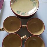 Montagnon earthenware tableware set