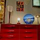 Murano glass, vintage 70s table lamp
