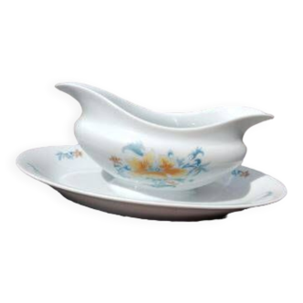 Limoges porcelain gravy boat - BERNARDAUD