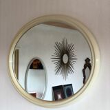 Tiger vintage oval mirror