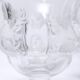 Pair of vases Lalique - Crystal Cast - Elisabeth - Period : XXth - Style : Art Deco