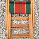 Folding chair of fisherman fabric bayadère