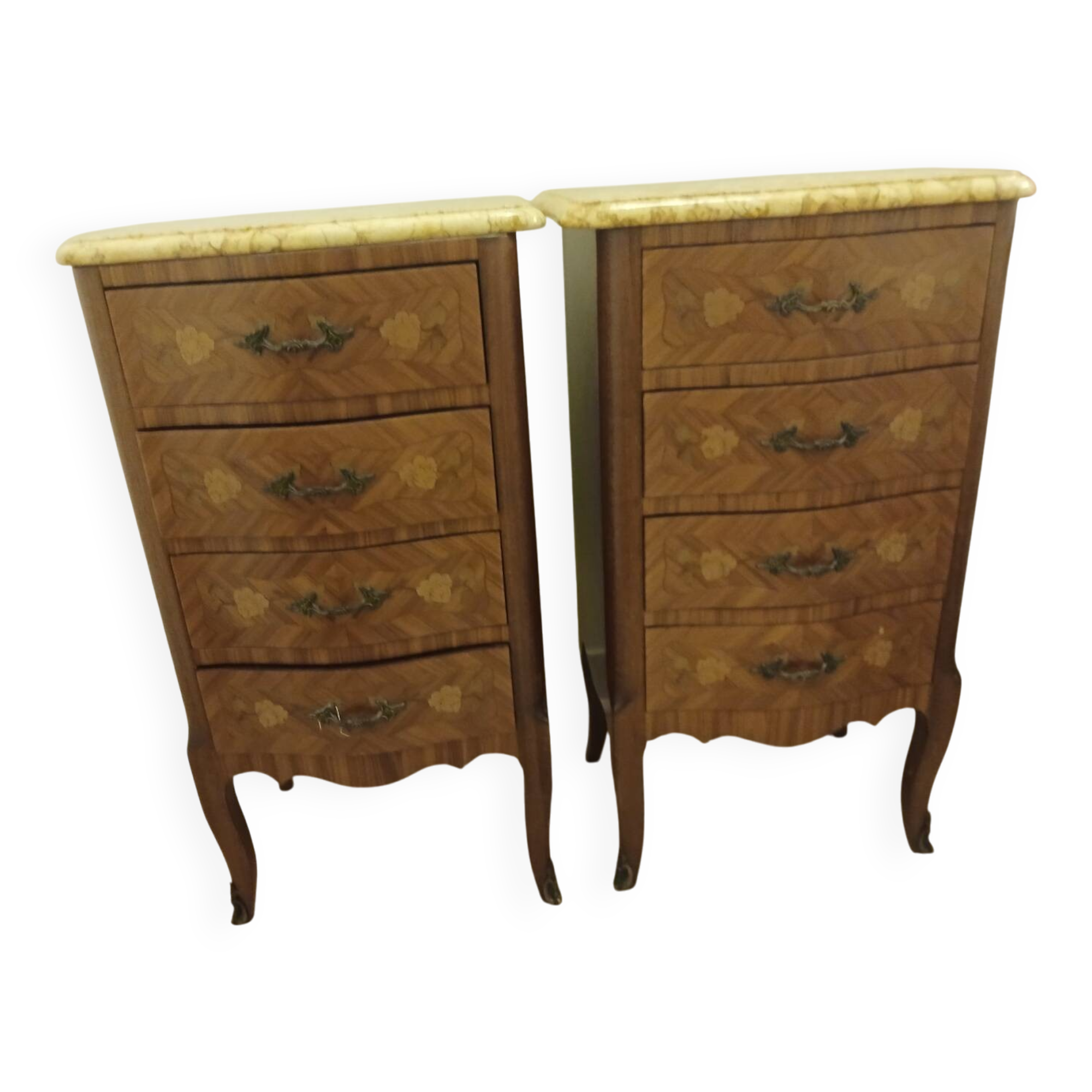 Pair of Louis XV style week drawers