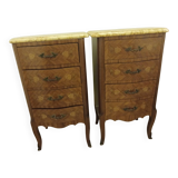 Pair of Louis XV style week drawers