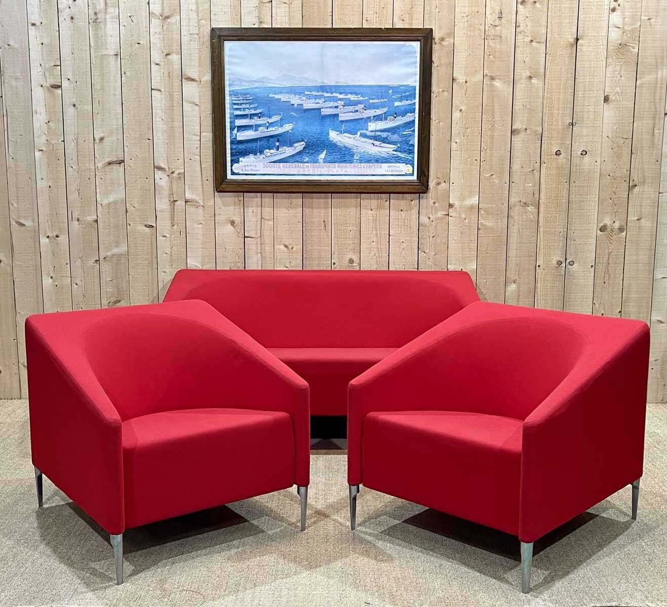 Salon -Seven- 3 pièces de Michiel Van Der Kley pour Artifort