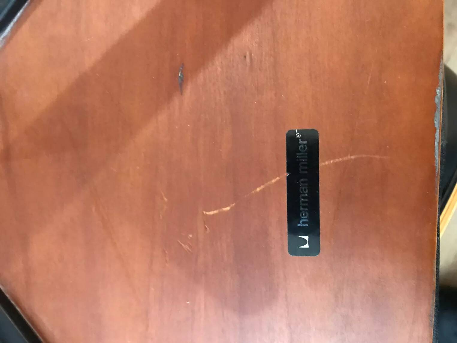 Herman Miller 1980 Lounge chair and ottoman by Charles & Ray Eames