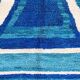 Handmade Moroccan beni ourain rug size 150 x 250 cm