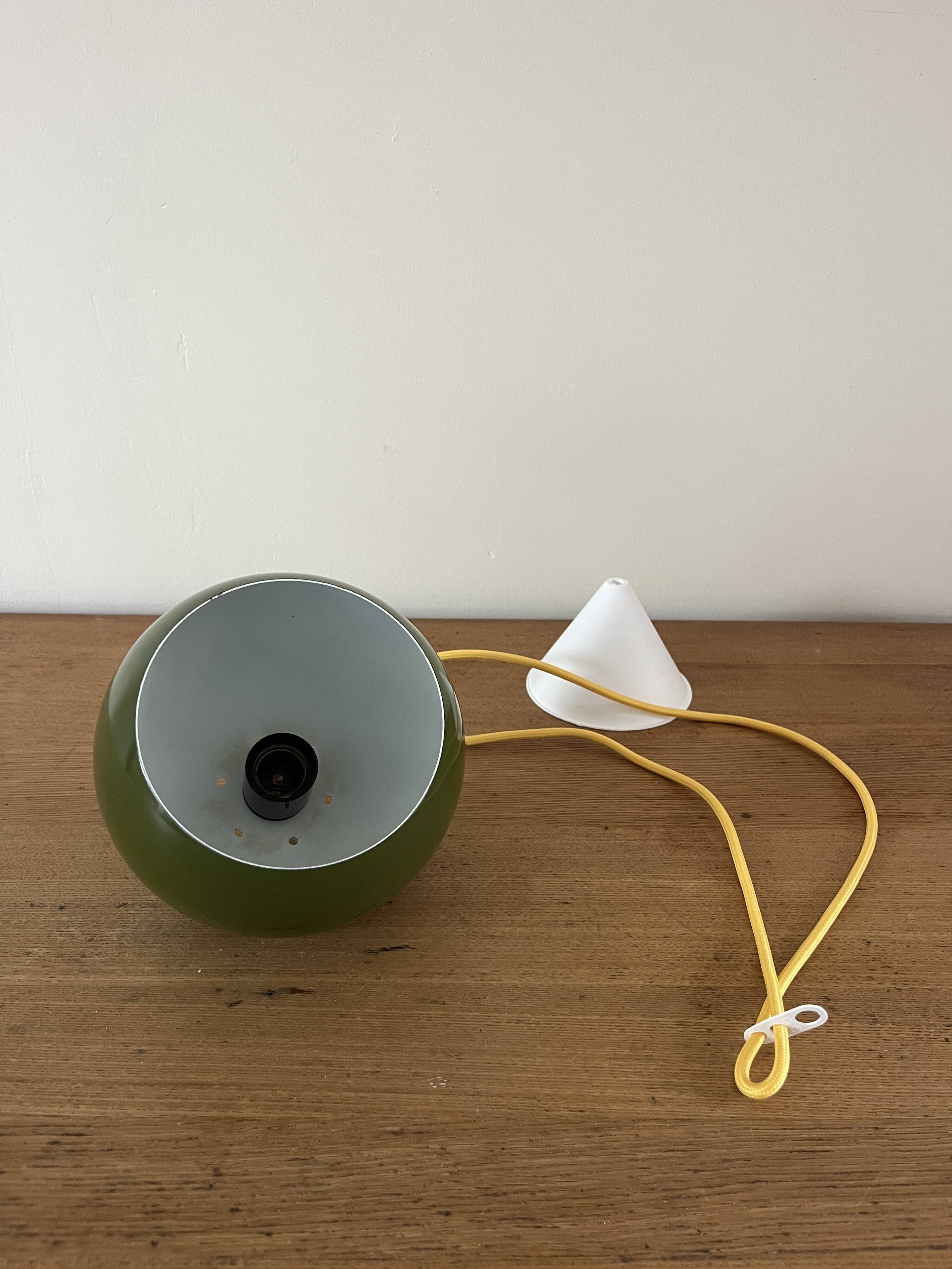 Vintage Danish Topan style pendant