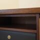 Bureau en noyer, Italie années 1970