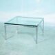 Minimalist Knoll coffee table, mid-century coffee table.