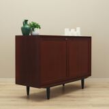 Mahogany cabinet, Danish design, 1970s, manufacturer: PMJ Viby J
