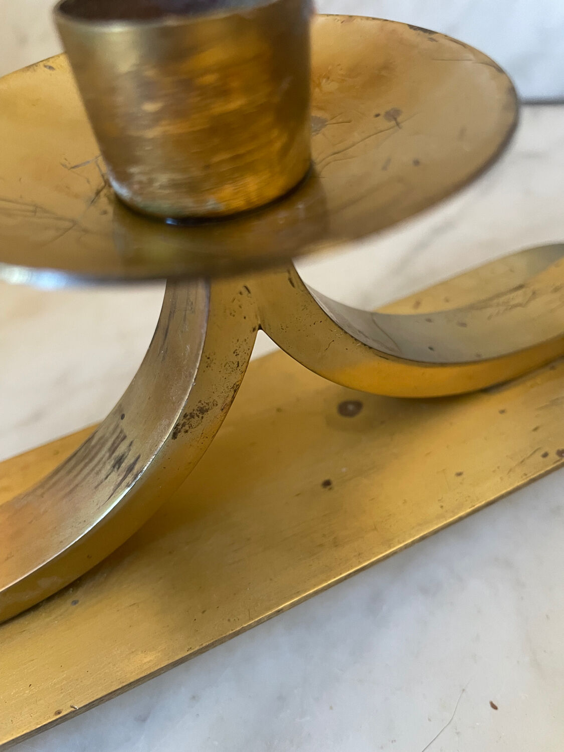 Pair of Art Deco candlesticks