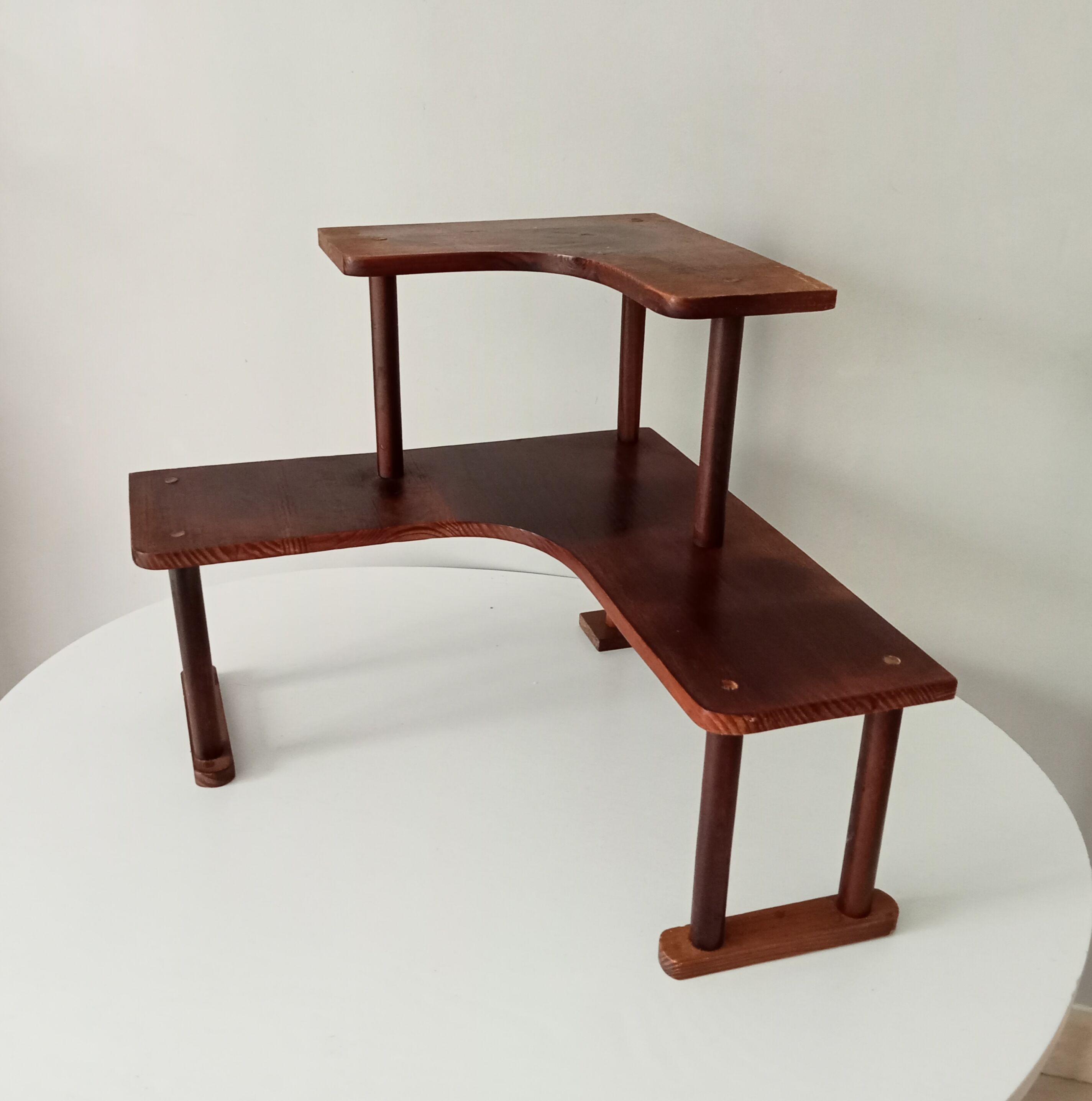 Vintage wooden shelf