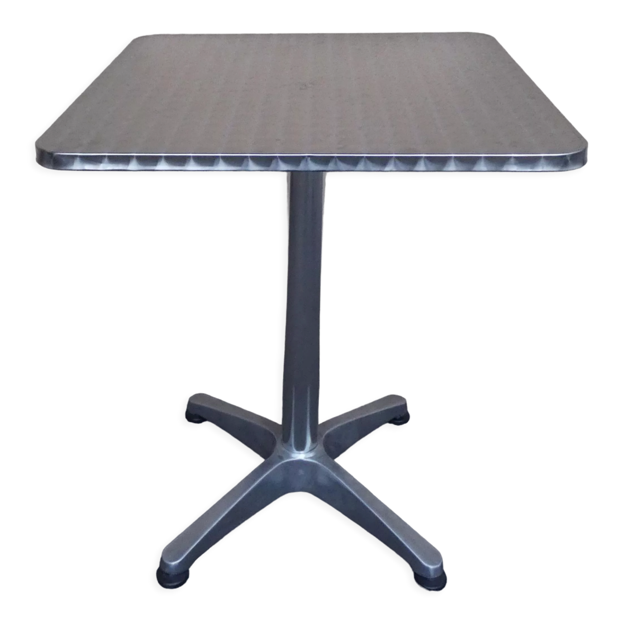 Outdoor aluminum bistro table garden terrace