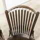 Set of 6 chairs Bistrot Baumann ref 22 curved wood