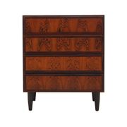 Rosewood chest of drawers, Danish design, 1970s, manufacturer: Omann Jun