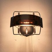 Postmodern wall lamp Warrior by Emanuele Ricci for Sidecar Artemide, 1980s.