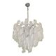 Murano Glass Sputnik Chandelier With Swirling Italian Glass