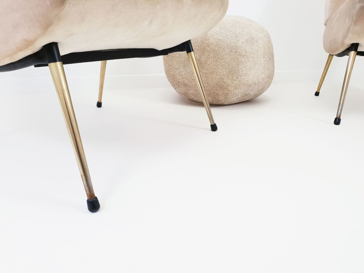 Pair of armchairs Pelfran 1960