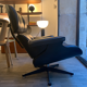 Lounge chair by Charles and Ray Eames for Mobilier International circa 70