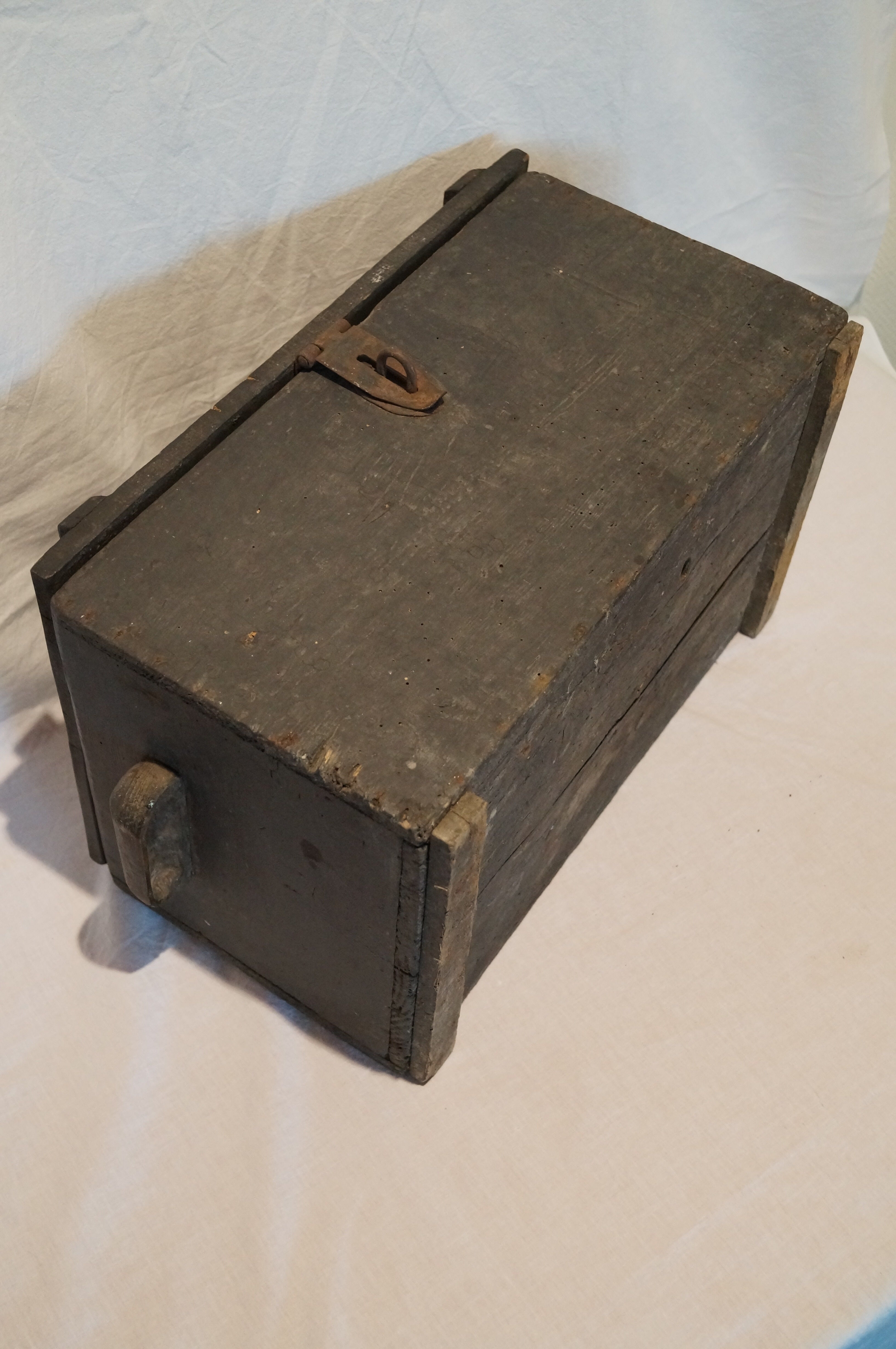 Old ammunition box