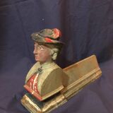 Pair of fireplace andirons